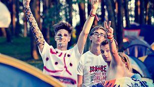 Festivalio lankytojai