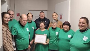 Pamenunės pilies restoranas &bdquo;Kuknia&ldquo; bendradarbiauja su Jurbarko r. įkurtomis socialinėmis dirbtuvėmis
