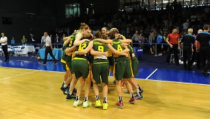 Lietuvos moterų krep&scaron;inio rinktinė įveikė brites ir pateko į Europos krep&scaron;inio čempionatą