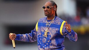 Snoop Dogg Super Bowl renginyje prie&scaron; keletą savaičių pasirodė su FaZe Clan grandinėle