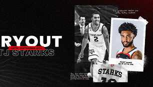 Vilniaus &bdquo;Rytas&ldquo; į peržiūrą pakvietė TJ.Starksą.