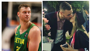 Donatas Motiejūnas ir Paulina Popek