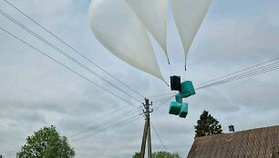 Kontrabandininkų balionai Kupi&scaron;kio rajone