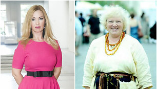 Gintarė Karaliūnaitė ir jos mama Adelė Karaliūnaitė 