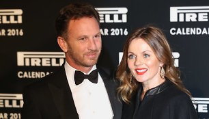 Christian Horner ir Geri Halliwell