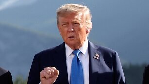 Donaldas Trumpas / Suzanne Plunkett / AP