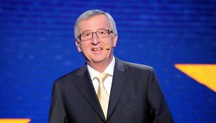 Konservatorių kandidatas, buvęs Liuksemburgo premjeras Jeanas Claude\'as Junckeris