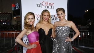 Leslie Mann, Cameron Diaz ir Kate Upton