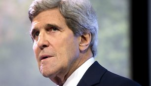 JAV valstybės sekretorius Johnas Kerry