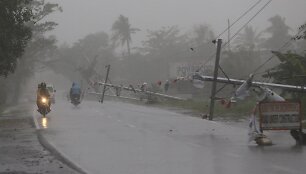 Taifūnas Hagupit pasiekė Filipinus 