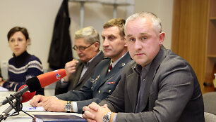 Surengta spaudos konferencija dėl Kaune aptikto dalimis supjaustyto ir užkasto vyro kūno