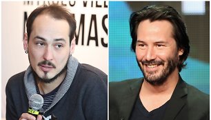 Mykolas Vildžiūnas ir Keanu Reevesas