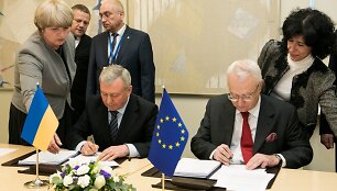 Užsienio žurnalistams įdomiausia nuotrauka Lietuvos pirmininkavimo Europos Sąjungos (ES) Tarybai metu 