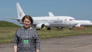 Tarptautinio Šiaulių oro uosto vadovė Aurelija Kuezada