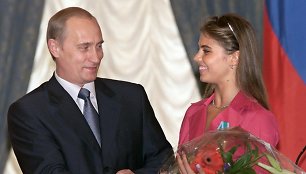 Vladimiras Putinas ir Alina Kabajeva