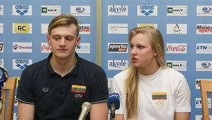 Giedrius Titenis ir Rūta Meilutytė