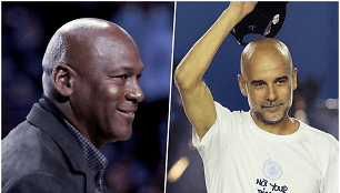 Michaelas Jordanas ir Pepas Guardiola