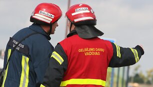 Sraigtasparnio avarijos pratybos