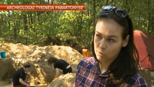 Pabartonyse tyrinėjama akmens amžiaus gyvenvietė