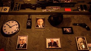 Baras &bdquo;Žvalgyba&ldquo; prie buvusio KGB pastato Maskvoje
