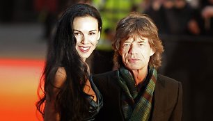 Mickas Jaggeris ir L'Wren Scott (2008 m. balandžio 2 d.)