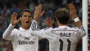 Cristiano Ronaldo ir Garethas Bale'as