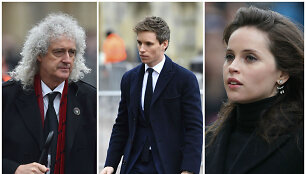 Brianas May, Eddie Redmayne'as, Felicity Jones