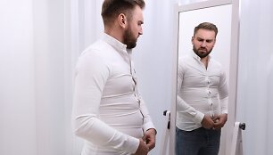 Vyrai į didėjantį svorį reaguoja kitaip nei moterys