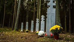 Partizanų kapai Anykščiuose