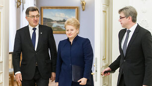 Dalia Grybauskaitė ir Algirdas Butkevičius