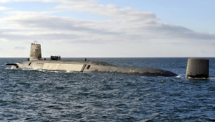 Britų atominis povandeninis laivas „HMS Victorious“