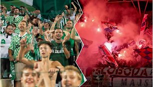 Vilniaus &bdquo;Žalgirio&ldquo; ir Splito &bdquo;Hajduk&ldquo; aktyvieji sirgaliai