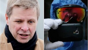 R.&Scaron;ima&scaron;ių su vaikais prie namų pasitiko kaukėtas vyras