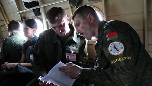 Lietuvoje lankysis Baltarusijos ginkluotės kontrolės inspektoriai