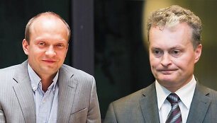 Nerijus Mačiulis ir Gitanas Nausėda