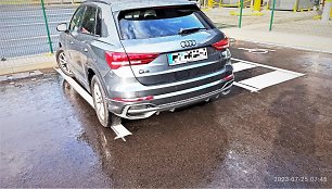 Sulaikytas „Audi Q3/F3“