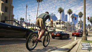 Žaidimo &bdquo;GTA 5&ldquo; kadras