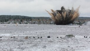 Pratybų "Medžiotojas 2012" akimirkos