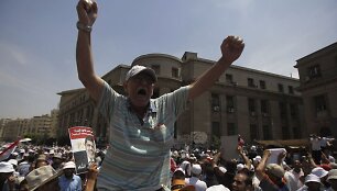 Mohamedo Mursi &scaron;alininkų protestas