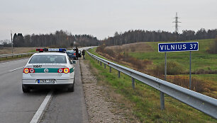 Avarijos vietoje Vilniaus rajone