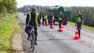 Vilniaus policijos akcija Čekoni&scaron;kėse