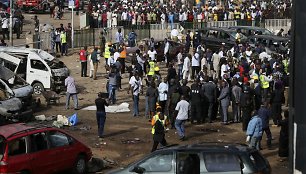 Nigerijos sostinės Abudžos pakraštyje sprogo bomba