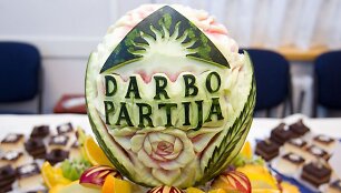 Darbo partijos &scaron;tabe.