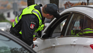 Policijos reidas Vilniuje, Ukmergės g.