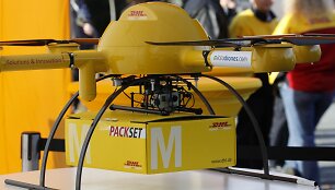 DHL nedidelių siuntų pristatymo skraidyklė &bdquo;parcelcopter&ldquo;