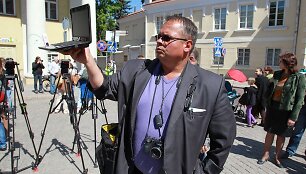 Drąsiaus Kedžio &scaron;alininkų minia Vilniuje susirinko į &bdquo;Teisingumo eiseną&ldquo;