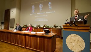 Nobelio medicinos premijos paskelbimo ceremonija