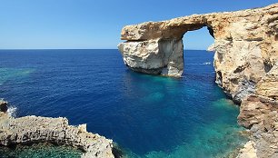 Gozo salos įžymybė – Mėlynasis langas.