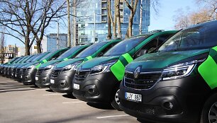 VSAT įsigijo 12 naujų mikroautobusų 