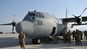 Lėktuvo „C-130H Hercules“ perdavimo Afganistanui ceremonija